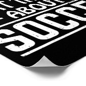 Poster Warning May Spontaneously Start Talking About Socc (Coin)
