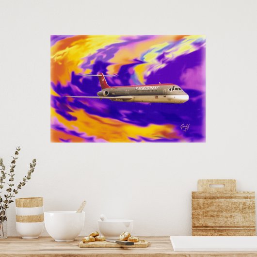 Poster Warp 7 DC-9 (Cuisine)