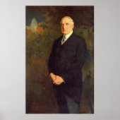 Poster WARREN G. HARDING Portrait par Edmund Hodgson Smar (Devant)