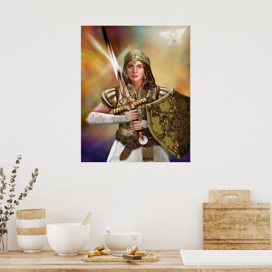 Poster Warrior Bride of Christ (Cuisine)