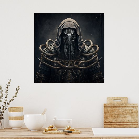 Poster Warrior Fantasy (Keuken)