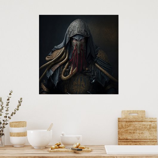 Poster Warrior Fantasy (Keuken)