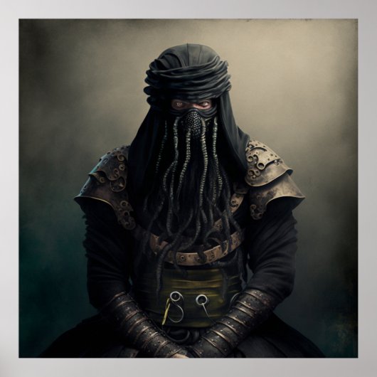 Poster Warrior Fantasy (Voorkant)