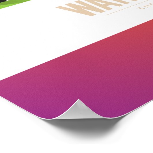 Poster Warwick, Angleterre (Coin)