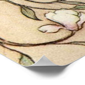 Poster Warwick Goble La Fille Et L'Oiseau Du Paradis (Coin)