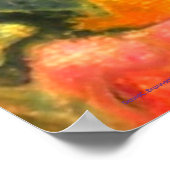 Poster "Wash #3", abstract, psychedelic (Coin)