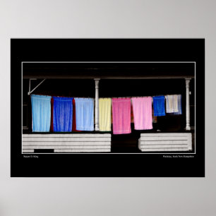 Poster Washday Stark New Hampshire