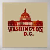 Poster Washington (Devant)