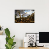 Poster Washington Allston Elijah dans le désert (Bureau à domicile)