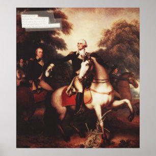 Poster Washington Avant Yorktown par Rembrandt Peale