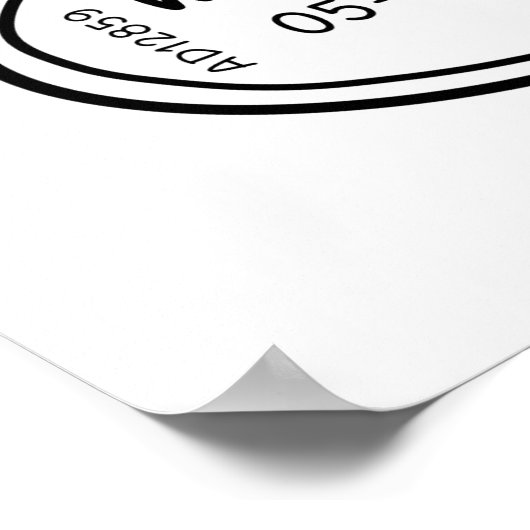 Poster Washington - Collection de timbres de voyage | Min (Coin)