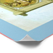 Poster Washington comme franc-maçon ~ 1867 ~ Vintage (Coin)