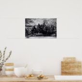 Poster Washington Crossing the Delaware (Cuisine)