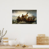 Poster Washington Crossing the Delaware (Cuisine)
