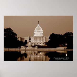 Poster Washington D.C. - Le Capitole
