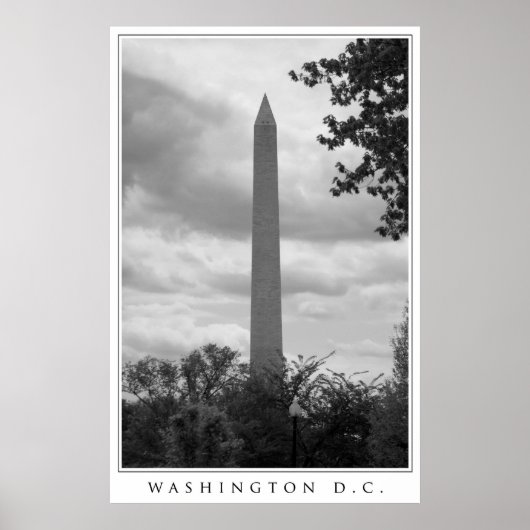 Poster Washington DC (Devant)