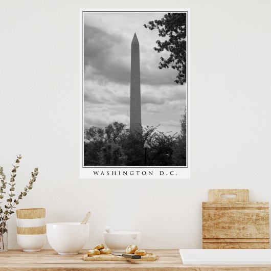 Poster Washington DC (Cuisine)