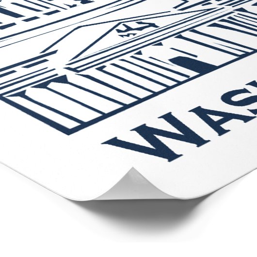 Poster Washington DC (Coin)