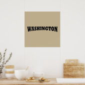 Poster washington dc (Cuisine)