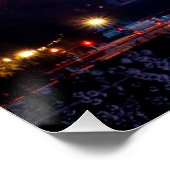 Poster Washington DC Capitol américain à Dusk (Coin)