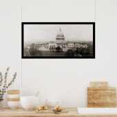 Poster Washington DC Capitol Photo 1906 (Cuisine)