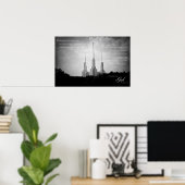 Poster - Washington DC LDS Temple 3 (Bureau à domicile)