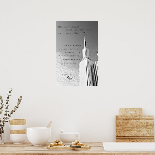 Poster - Washington DC LDS Temple 4 (Cuisine)