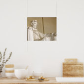 Poster Washington, DC, Lincoln Memorial (Cuisine)