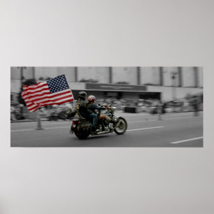 Poster Washington DC Rolling Thunder Biker Rally