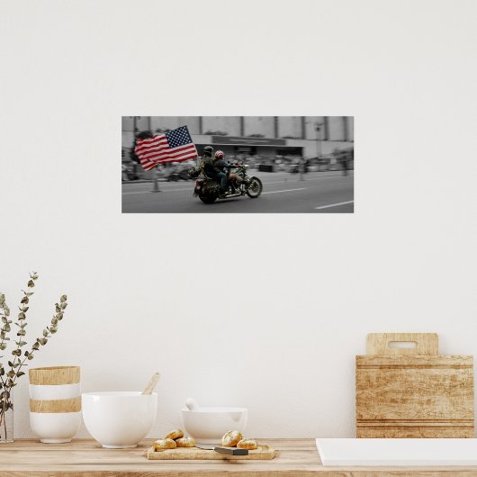 Poster Washington DC Rolling Thunder Biker Rally (Cuisine)