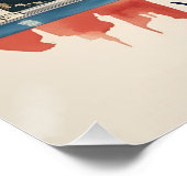 Poster Washington DC Skyline (Coin)