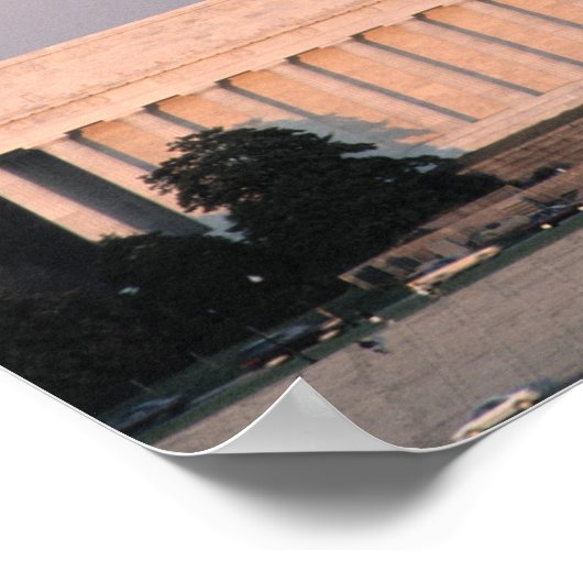 Poster Washington, DC Skyline (Coin)