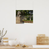 Poster Washington, DC, statue de George Washington, (Cuisine)