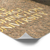 Poster Washington, DC, statue de George Washington, La (Coin)