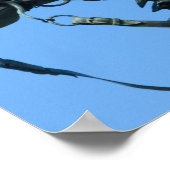 Poster Washington, DC, statue du général George (Coin)