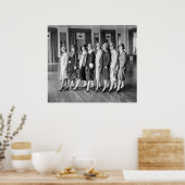 Poster Washington Debs : 1925 (Cuisine)