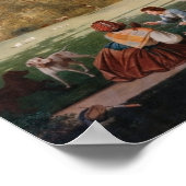 Poster Washington et Lafayette à Mount Vernon (Coin)