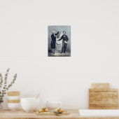 Poster Washington et Lincoln (Cuisine)