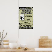 Poster Washington : Injuste et imprudent (Cuisine)