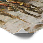 Poster Washington Inspecte Les Couleurs Capturées Après L (Coin)