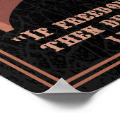 Poster Washington - Liberté d'expression (Coin)