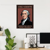 Poster Washington - Liberté d'expression (Bureau à domicile)