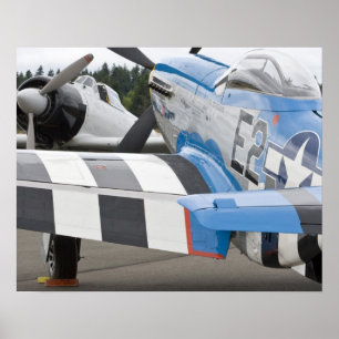 Poster Washington, Olympia, airshow militaire. 4