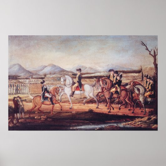 Poster Washington Revue de l'armée occidentale (Devant)