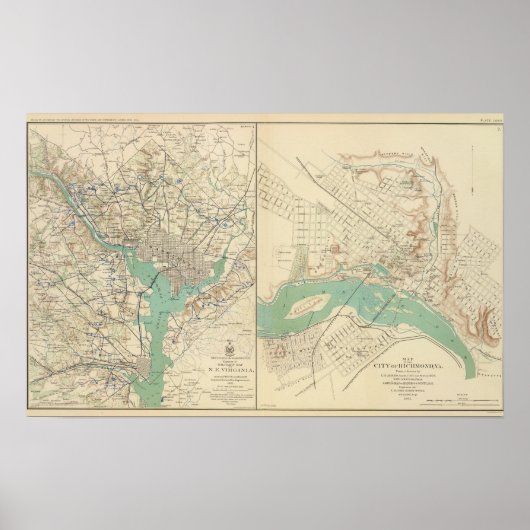 Poster Washington, Richmond (Devant)