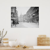 Poster Washington Street (Cuisine)