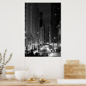 Poster Washington Street - Chicago, IL (Cuisine)