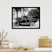 Poster Washington Times Journal Camion 1920 (Cuisine)