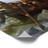 Poster Washington Traversant le Delaware (Coin)