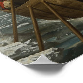 Poster Washington Traversant le Delaware - 1776 (Coin)